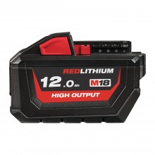 Milwaukee M18 12,0 Ah REDLITHIUM™ HIGH OUTPUT™ batteri 